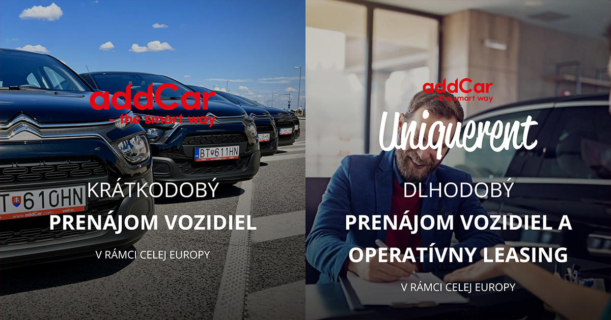 Prenájom vozidiel a operatívny leasing